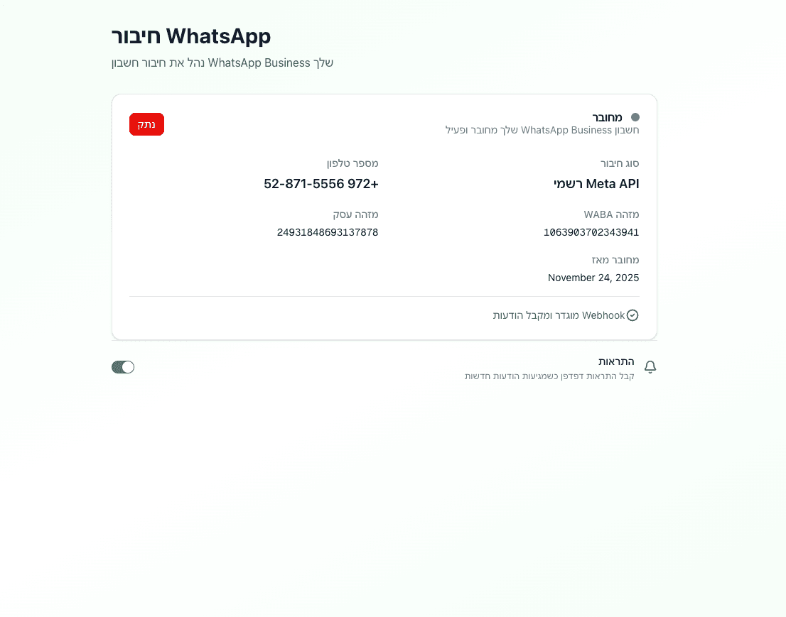 חיבור המספר